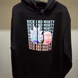 Rick and Morty Black Hoodie
